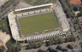 Lo stadio Braglia di Modena